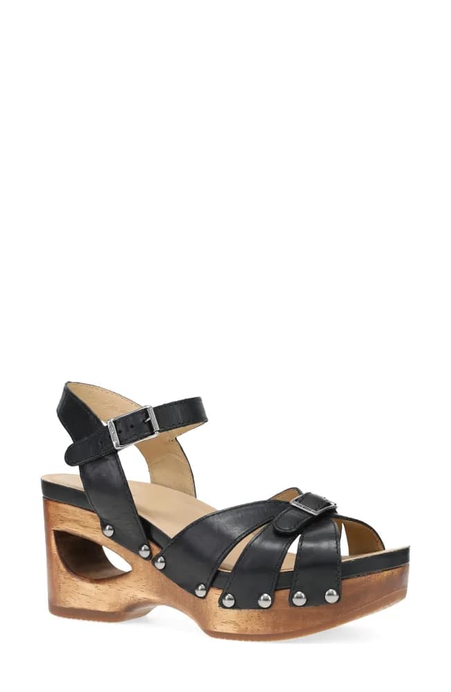 Alanna Ankle Strap Platform Wedge Sandal