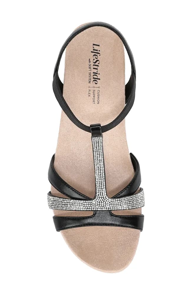 Mimosa Slingback Platform Wedge Sandal