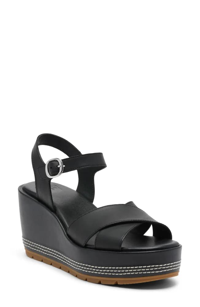 Sunpeak Ankle Strap Platform Wedge Sandal
