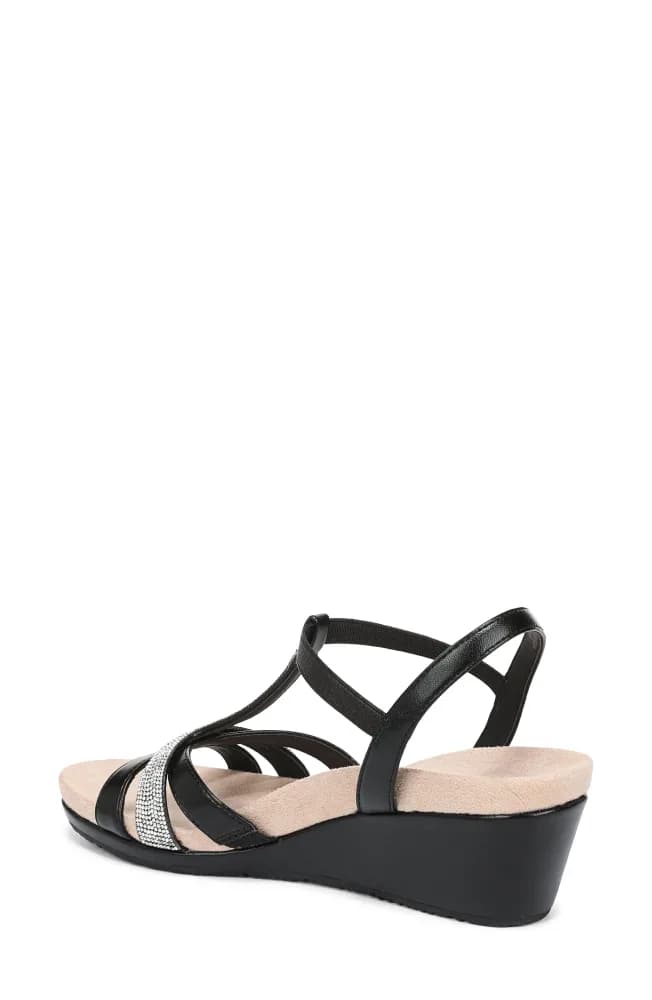 Mimosa Slingback Platform Wedge Sandal