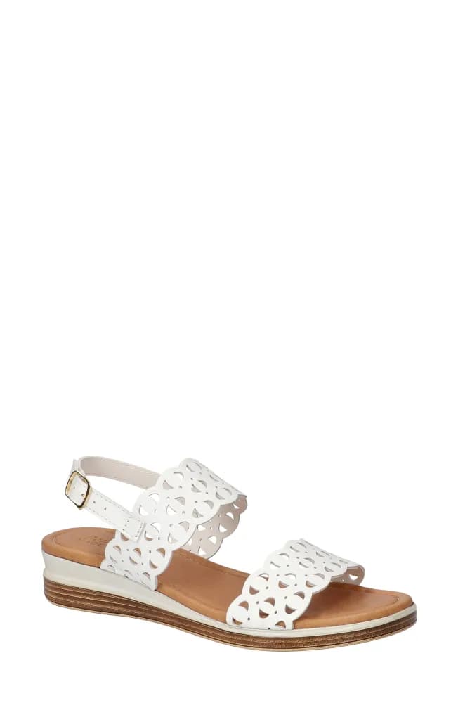 Zoe Italy Perforated Sandal