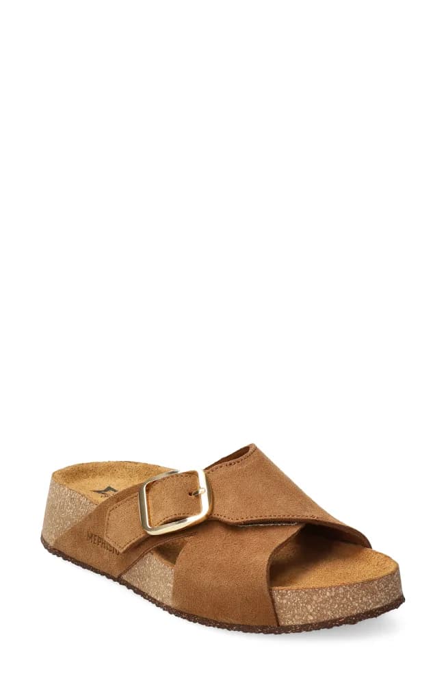 Berrie Buckle Strap Slide Sandal