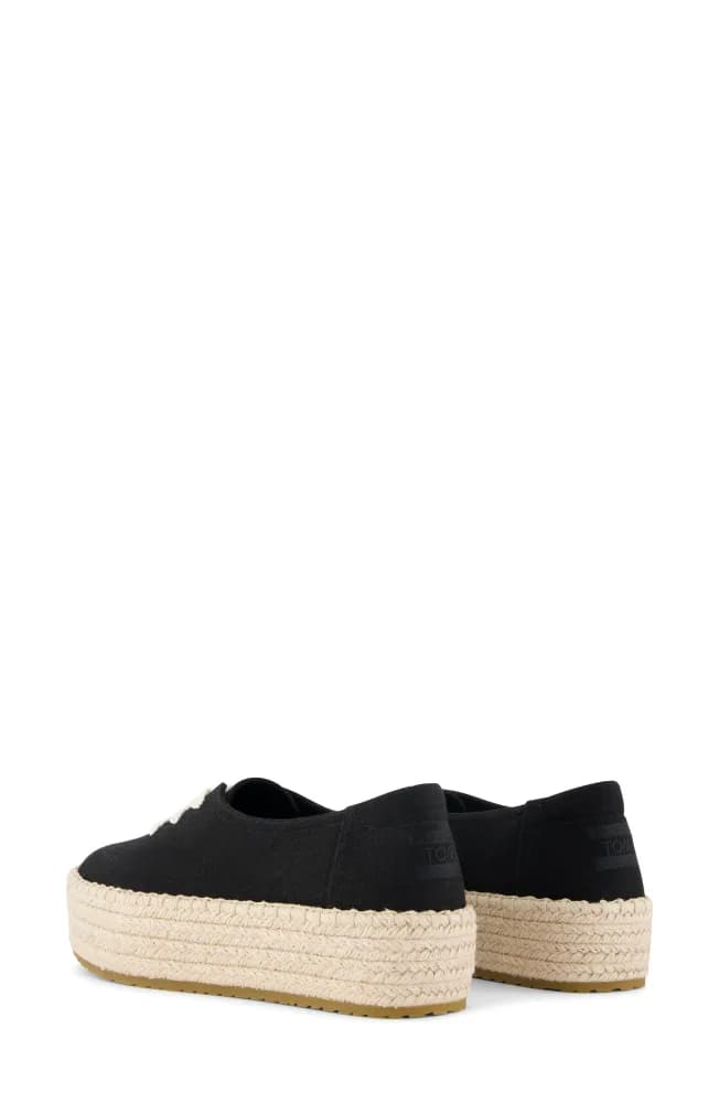 Valencia Lace-Up Platform Espadrille