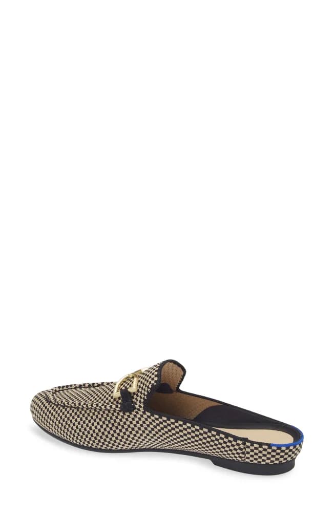 Double Bit Bouclé Loafer Mule