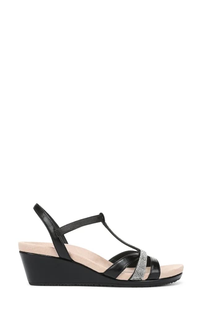 Mimosa Slingback Platform Wedge Sandal