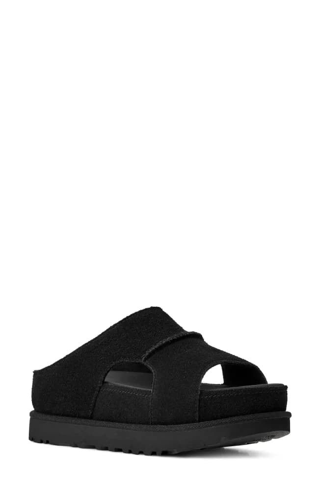 Goldenstar Hi Slide Suede Sandal