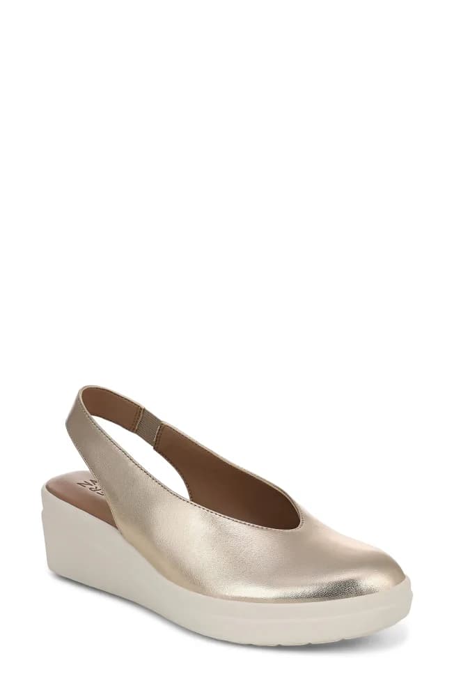 Sutton Slingback Platform Wedge Pump
