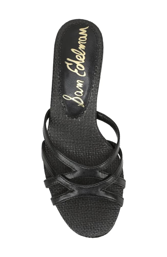 Camille Kitten Heel Sandal