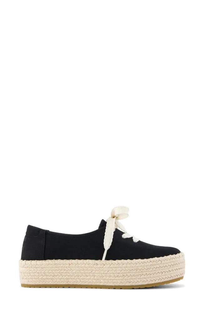 Valencia Lace-Up Platform Espadrille