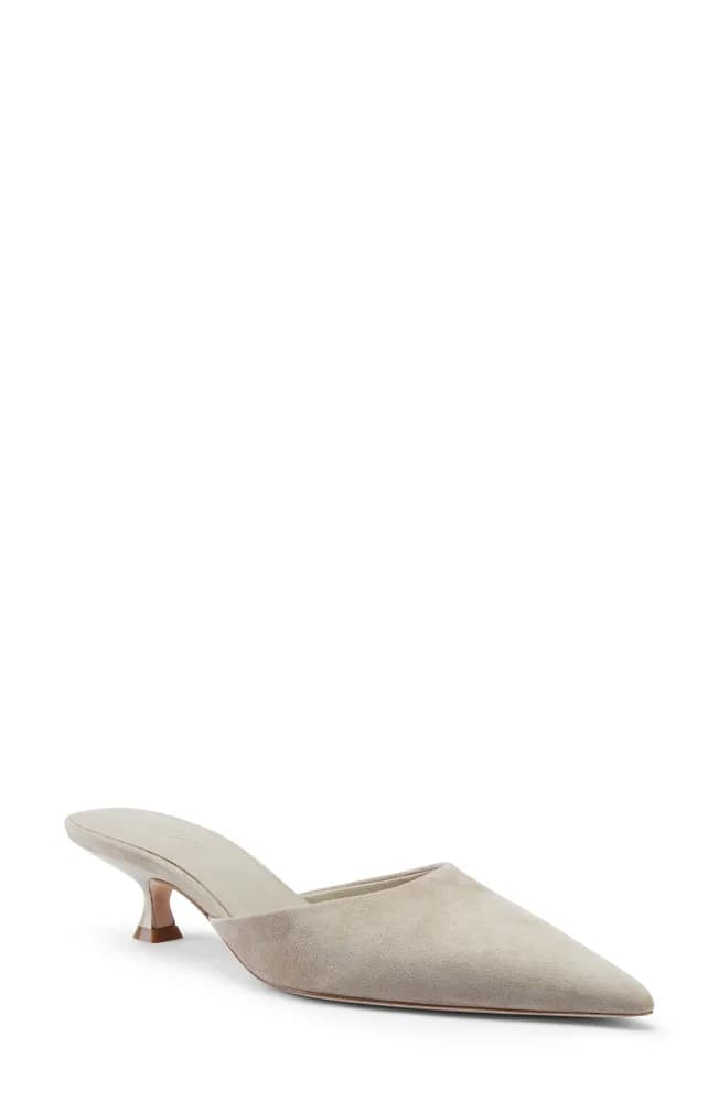 St. Honore Kitten Heel Mule