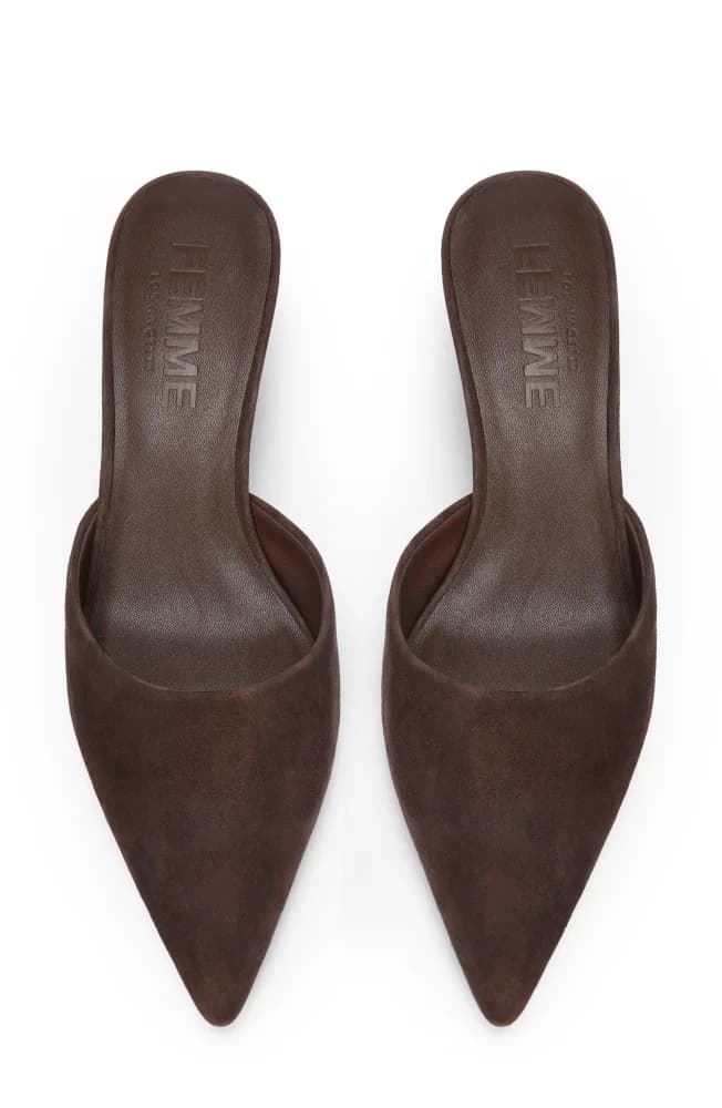 St. Honore Kitten Heel Mule