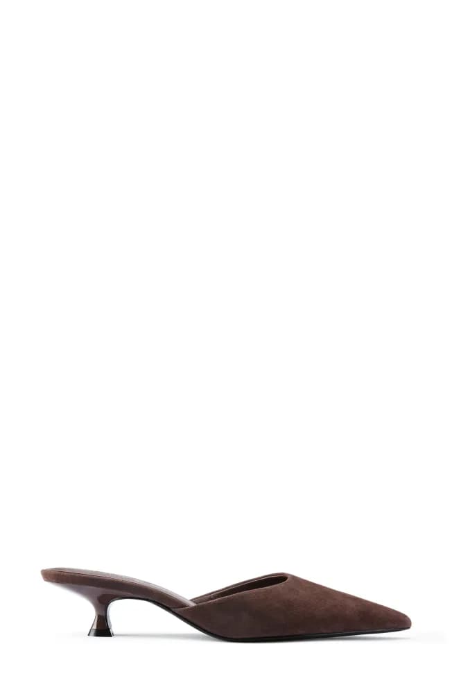 St. Honore Kitten Heel Mule