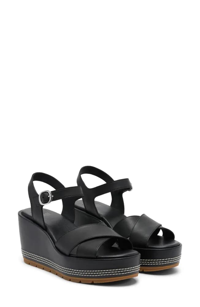Sunpeak Ankle Strap Platform Wedge Sandal