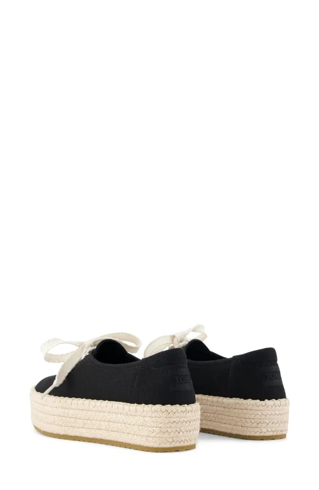 Valencia Lace-Up Platform Espadrille