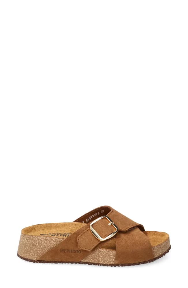 Berrie Buckle Strap Slide Sandal
