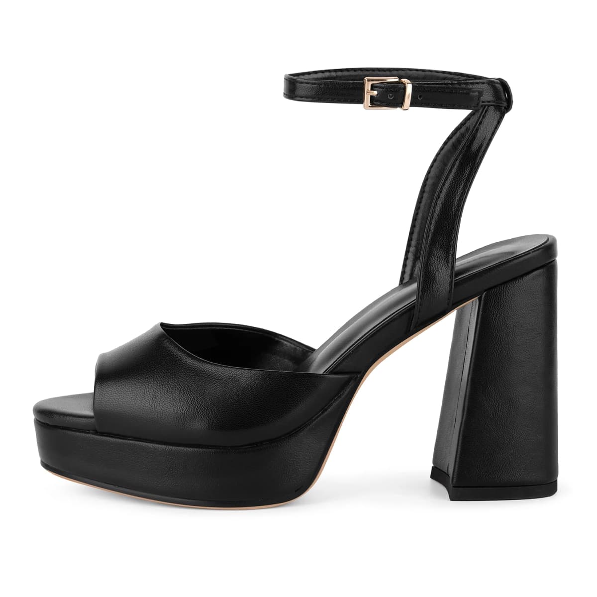 Platform Chunky Heel Ankle Strap Sandals