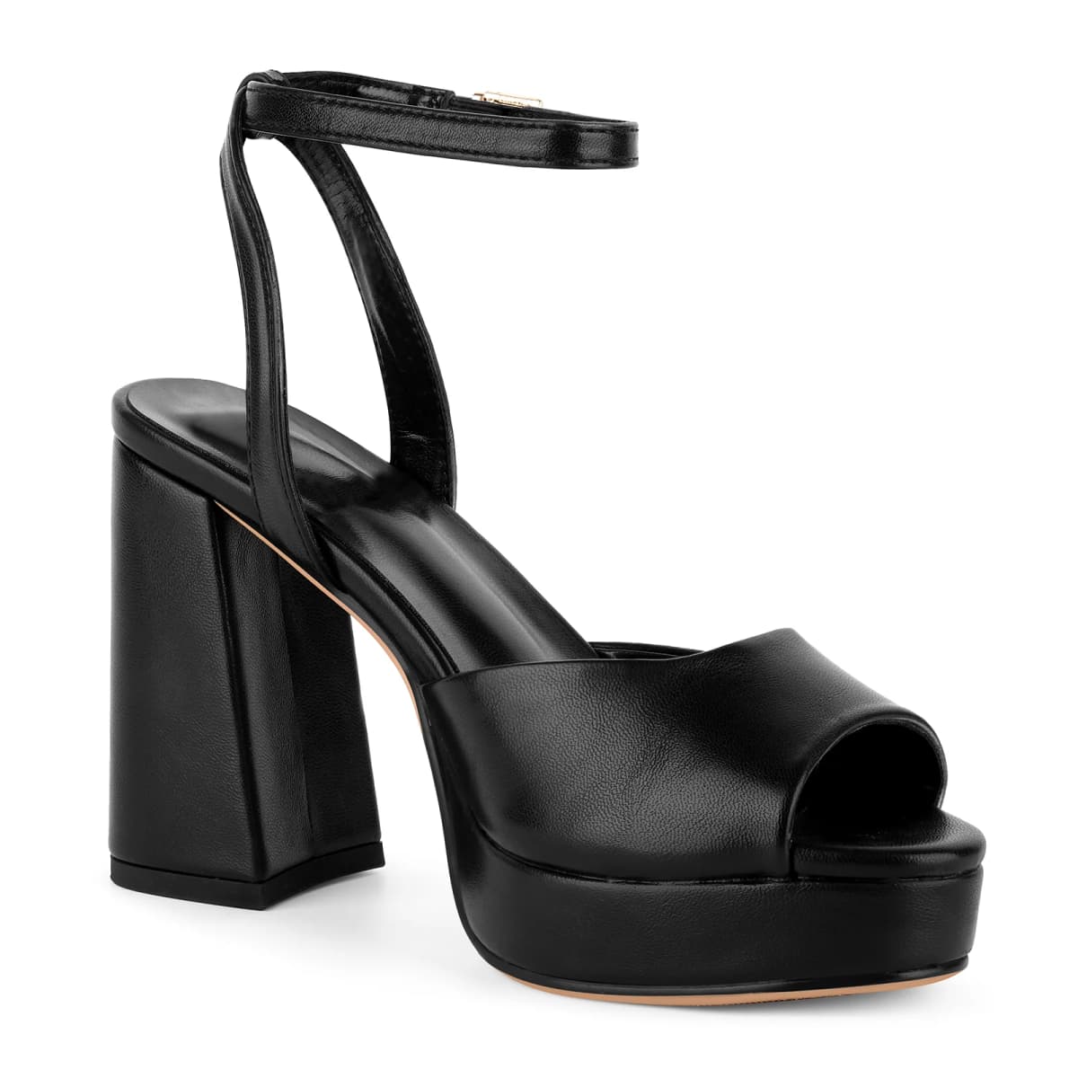 Platform Chunky Heel Ankle Strap Sandals