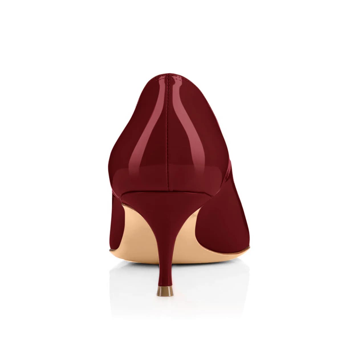 Pumps Burgundy 2.5 inches Heels