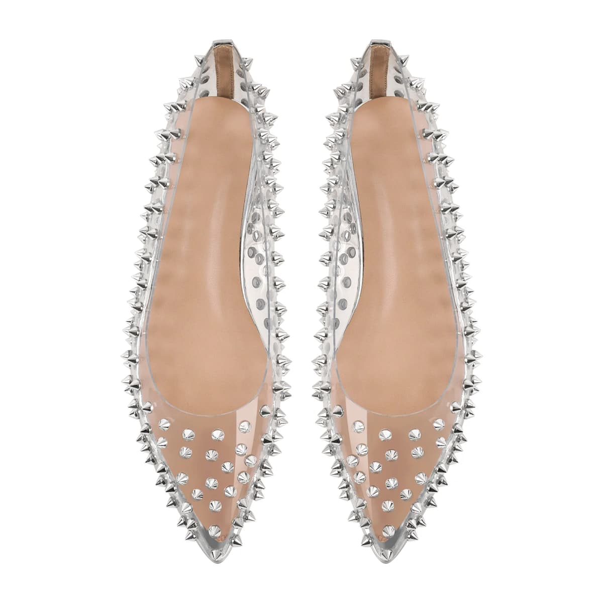 Pointed Toe Rivets Flats