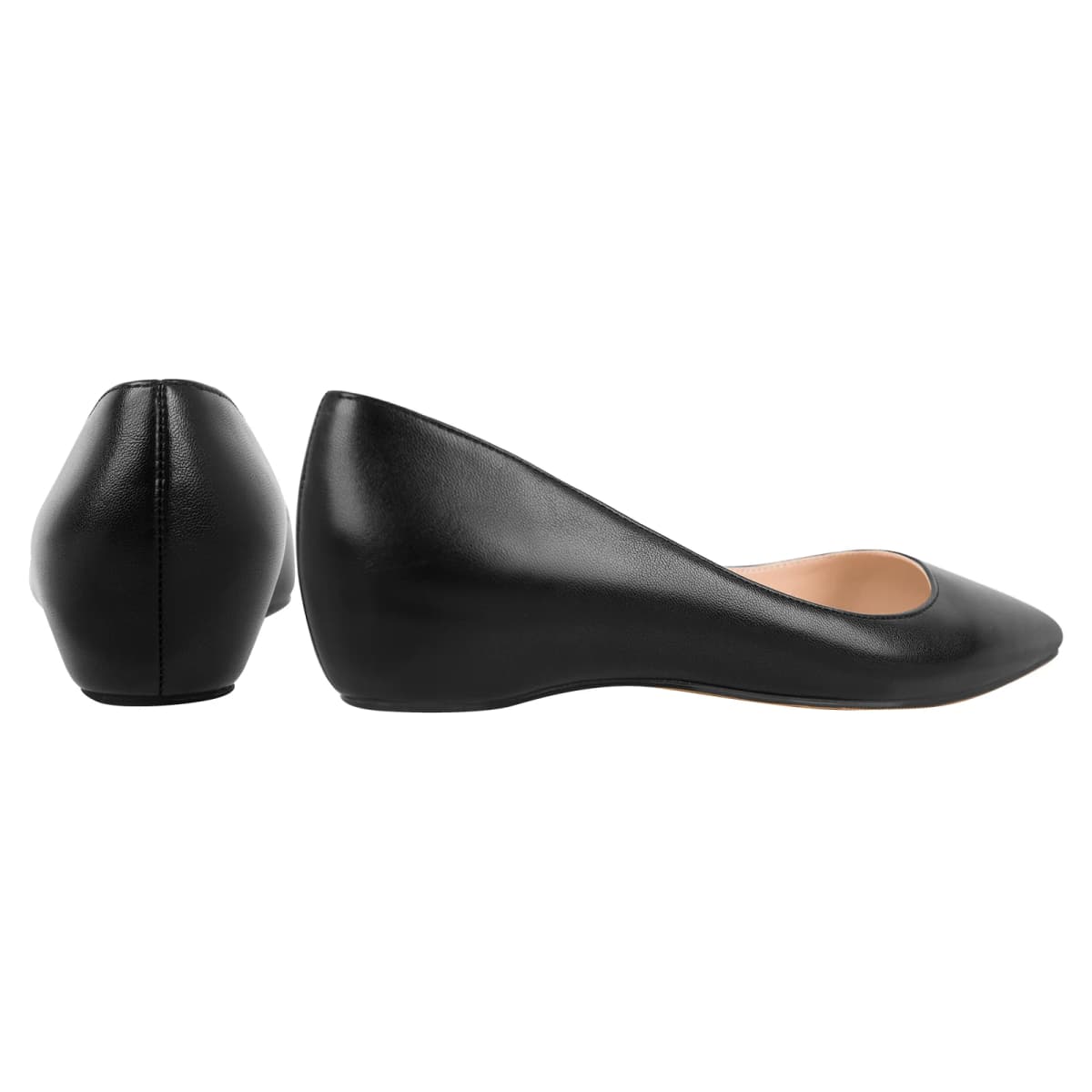 Matt Leather Formal Flat