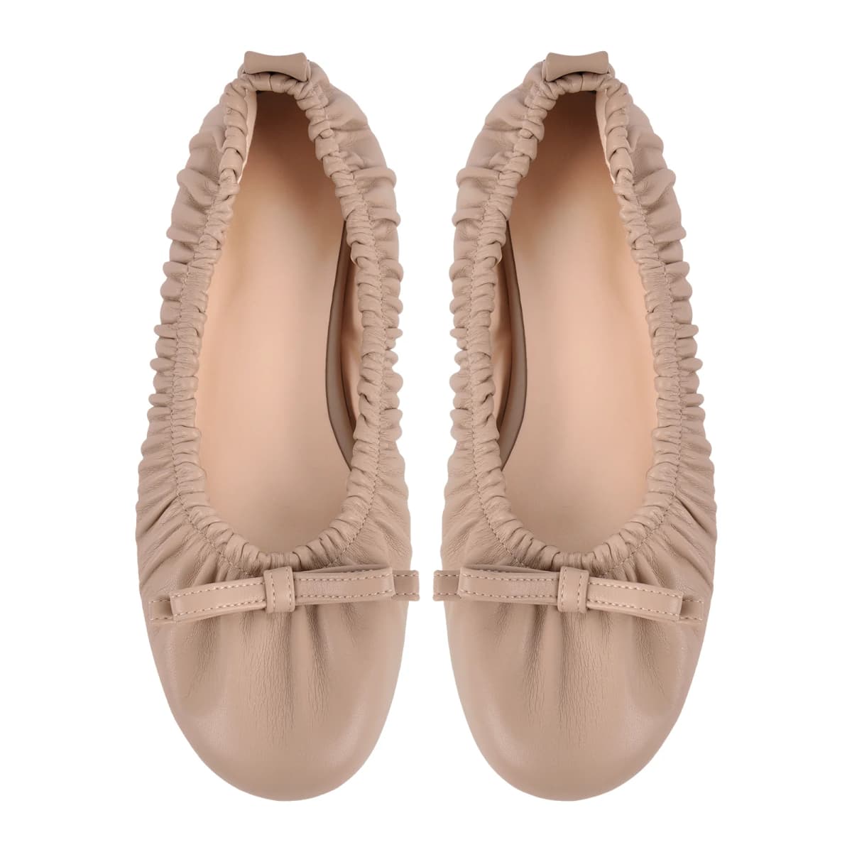 Bow Round Toe Soft Sole Flats