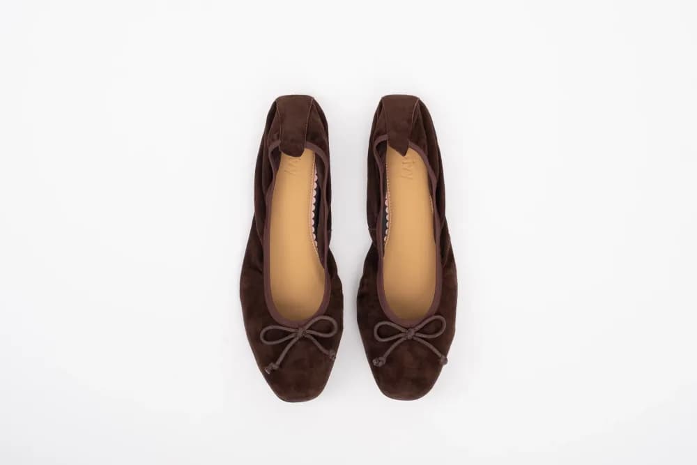 OLIVIA FLAT (CHOCOLATE)