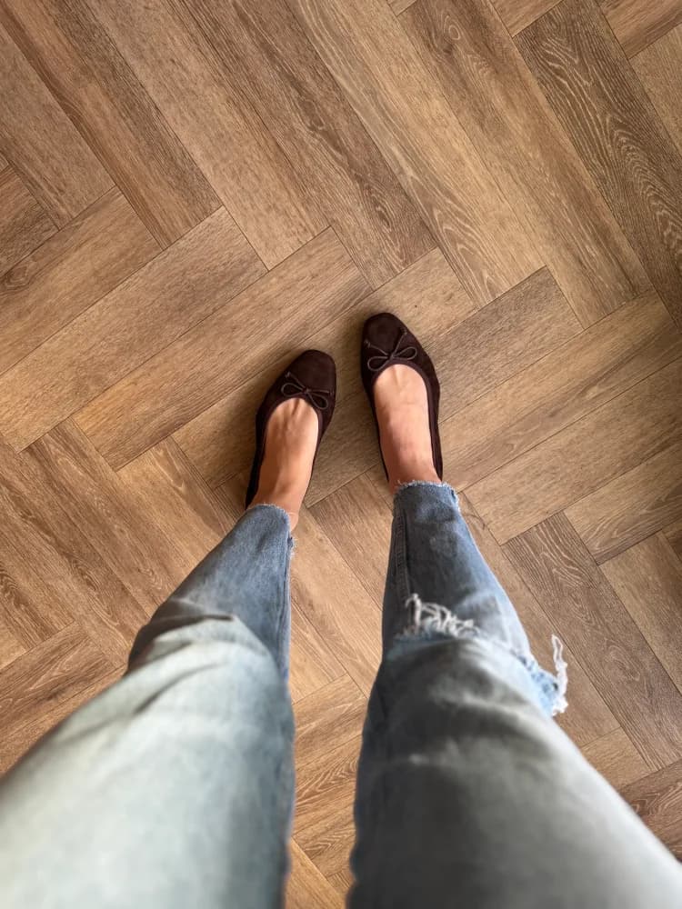 OLIVIA FLAT (CHOCOLATE)