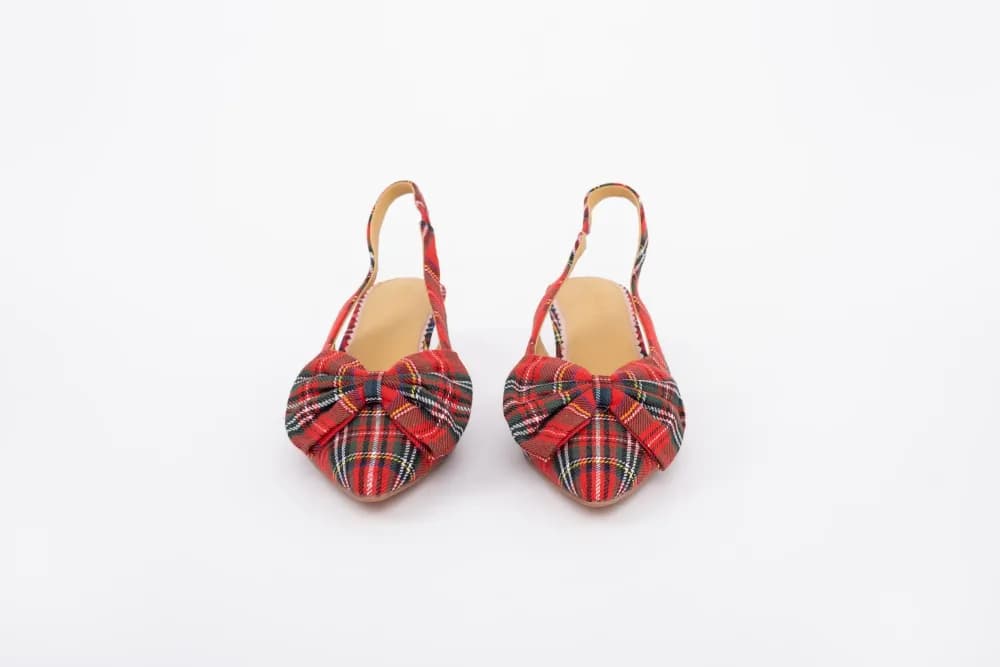 DELILAH SLINGBACK (TARTAN)