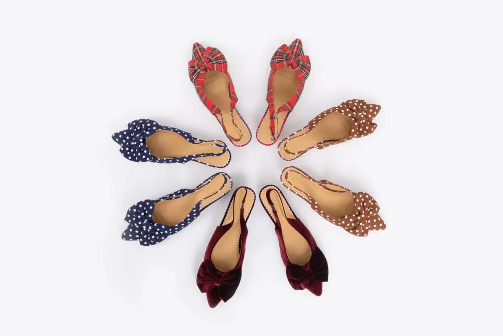 DELILAH SLINGBACK (TARTAN)
