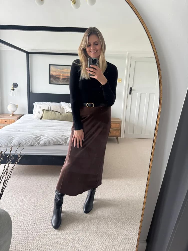 EVELYN BOOT (BLACK LEATHER)