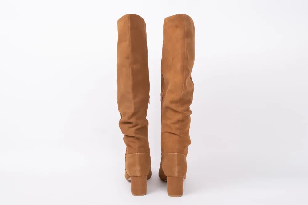 EVELYN BOOT (CAMEL SUEDE)
