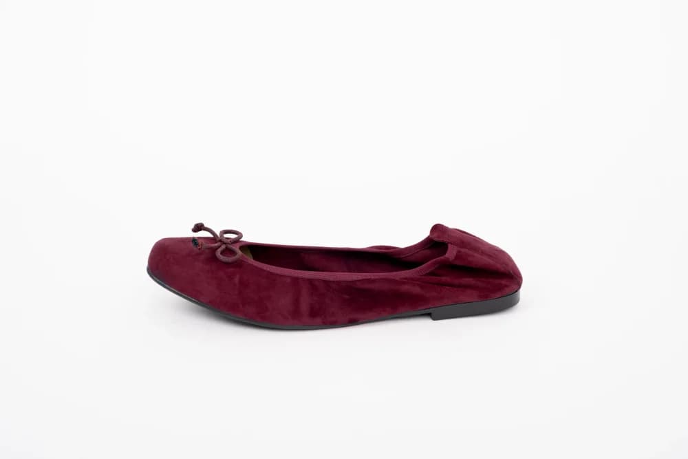 OLIVIA FLAT (BURGUNDY)