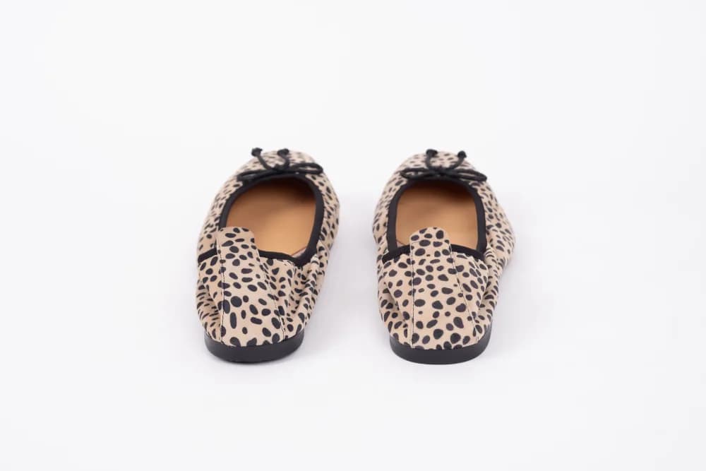 OLIVIA FLAT (CHEETAH SUEDE)