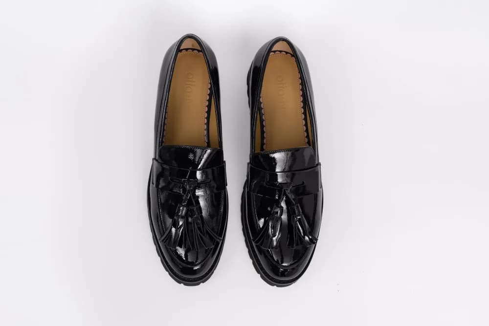 DOROTHY LOAFER (BLACK GLOSS)