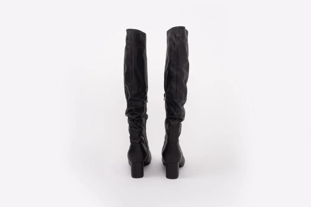 EVELYN BOOT (BLACK LEATHER)