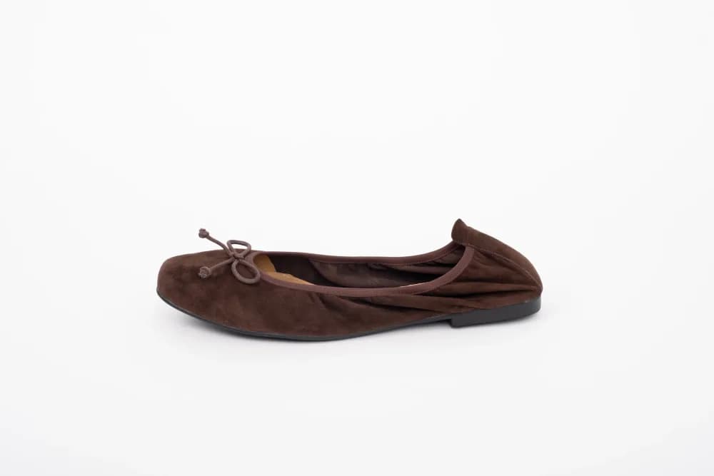 OLIVIA FLAT (CHOCOLATE)