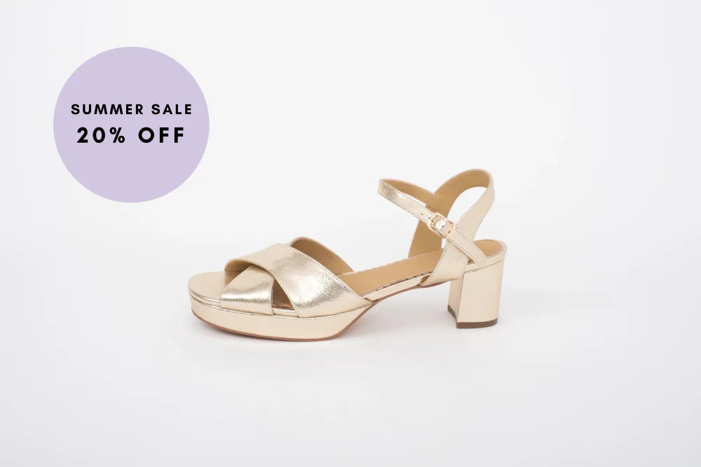 FRANKIE SANDAL (GOLD)