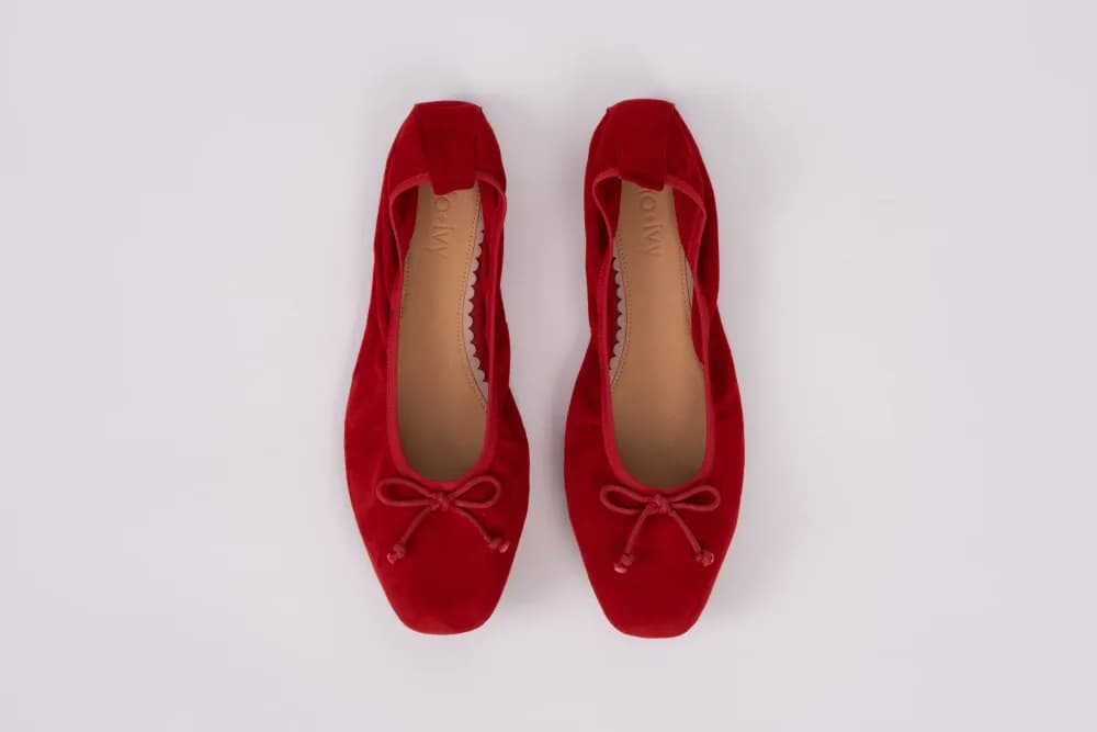 OLIVIA FLAT (RED)