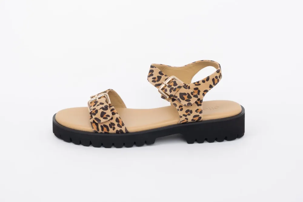 GEORGIA SANDAL (LEOPARD)