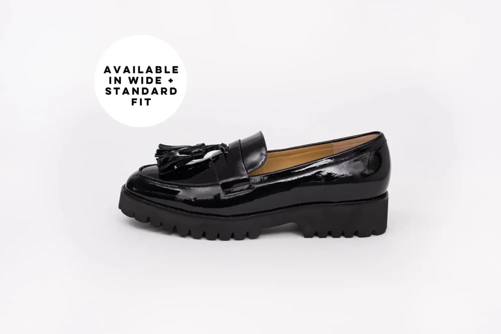 DOROTHY LOAFER (BLACK GLOSS)
