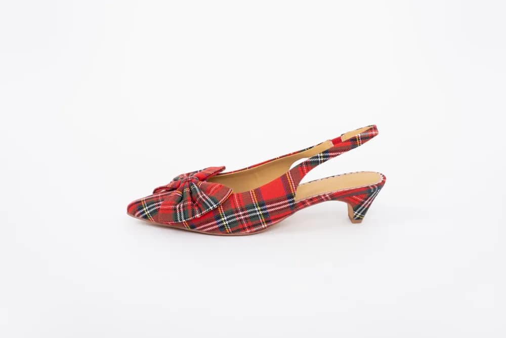 DELILAH SLINGBACK (TARTAN)