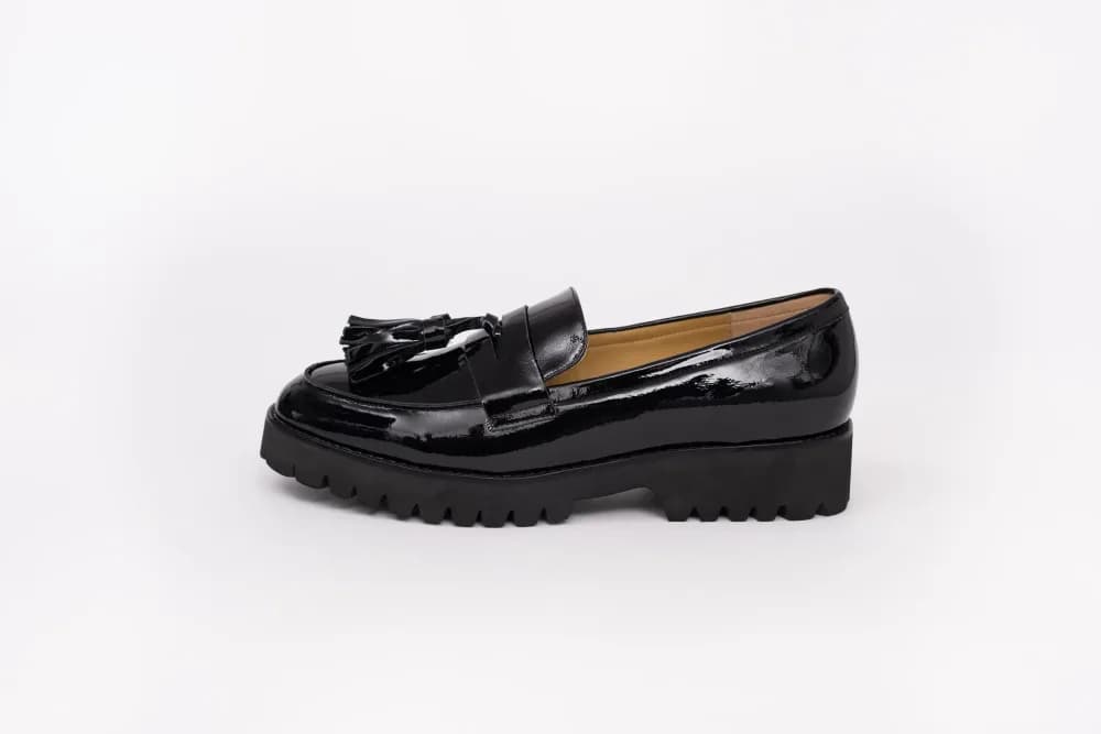 DOROTHY LOAFER (BLACK GLOSS)