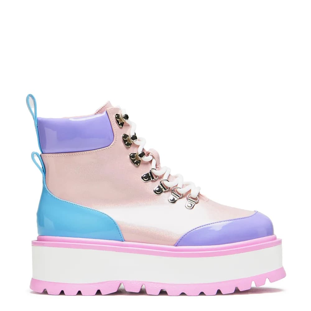 Kawaii Hydra Hi Shine Platform Boots