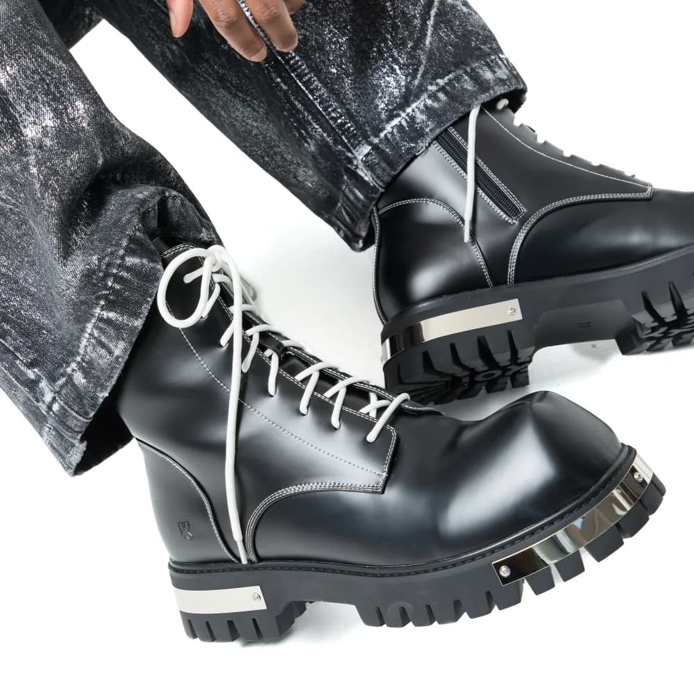 Nemesor M-Cap Chunky Boots - Shadow