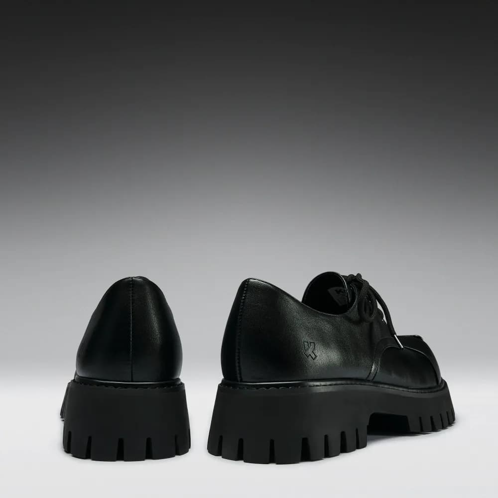 Gehrman Metal Cap Chunky Shoes - Shadow