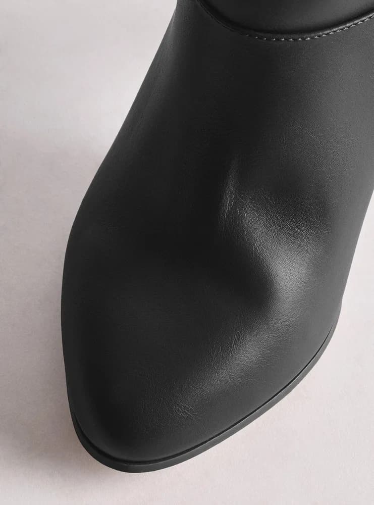 Lace-Up Heeled Over-The-Knee Boot (WW)