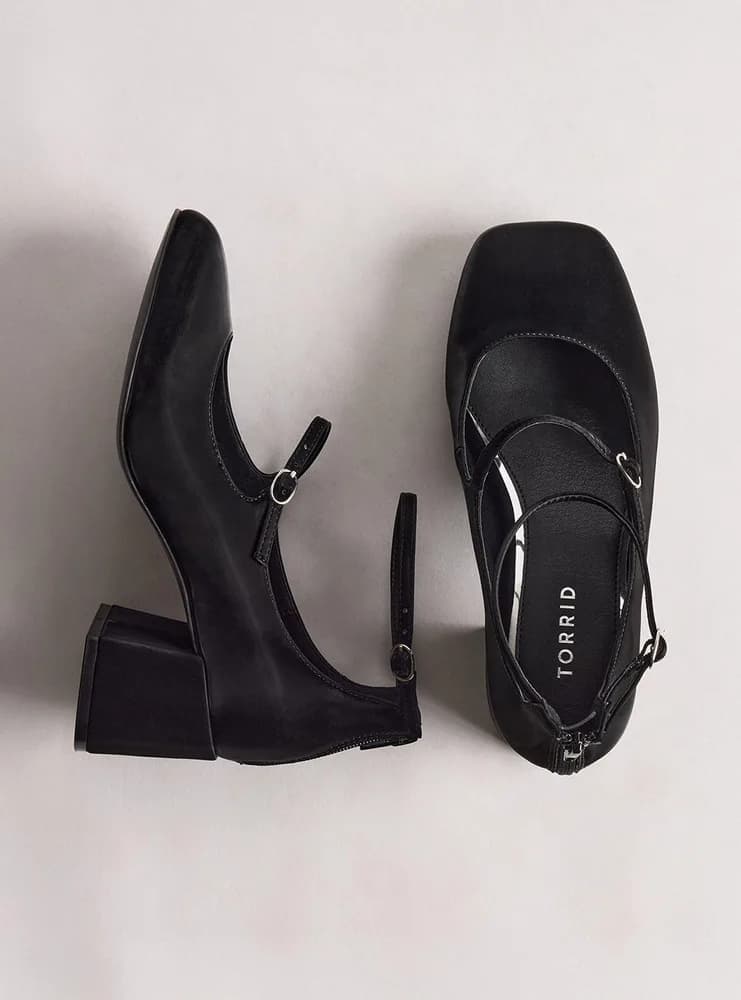 Mary Jane Block Heel (WW)
