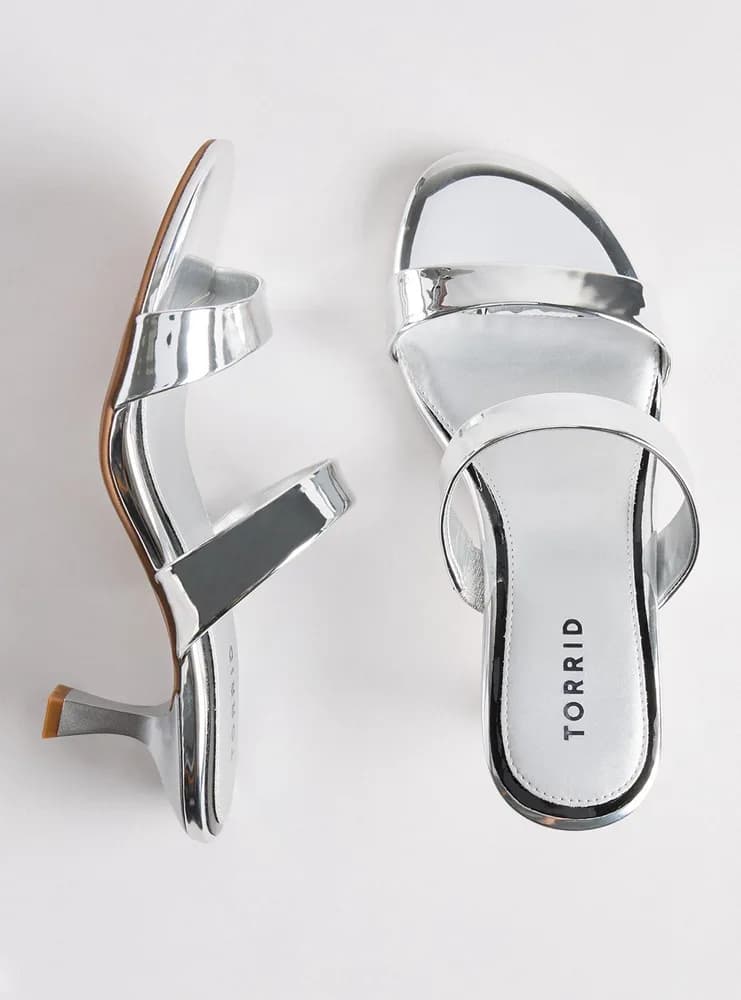 Double Strap Heeled Sandal (WW)