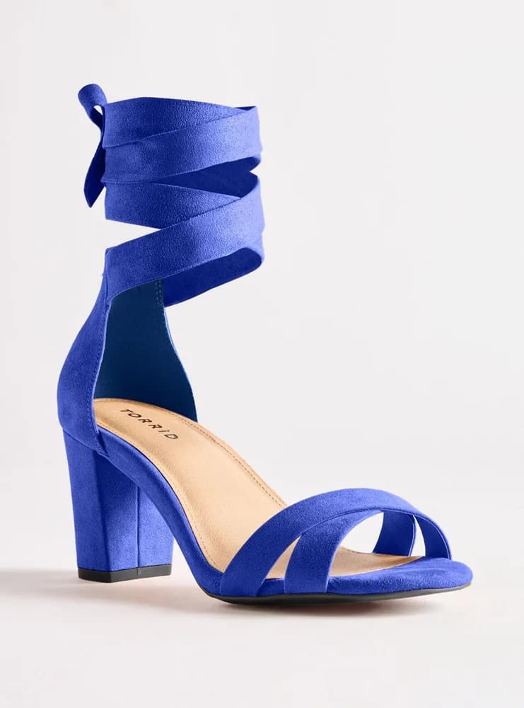 Strappy Ankle Wrap Heel (WW)
