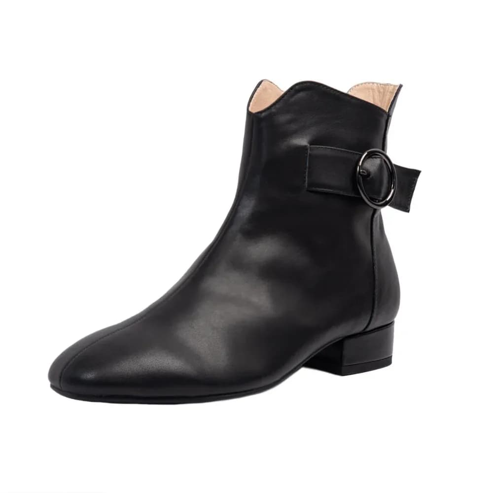 Milly Women’s Booties - Zipper - Buckle